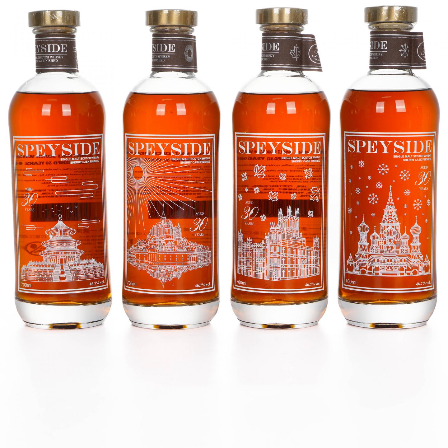 秘密斯佩塞 30年 春夏秋冬全套 700ml*4支组