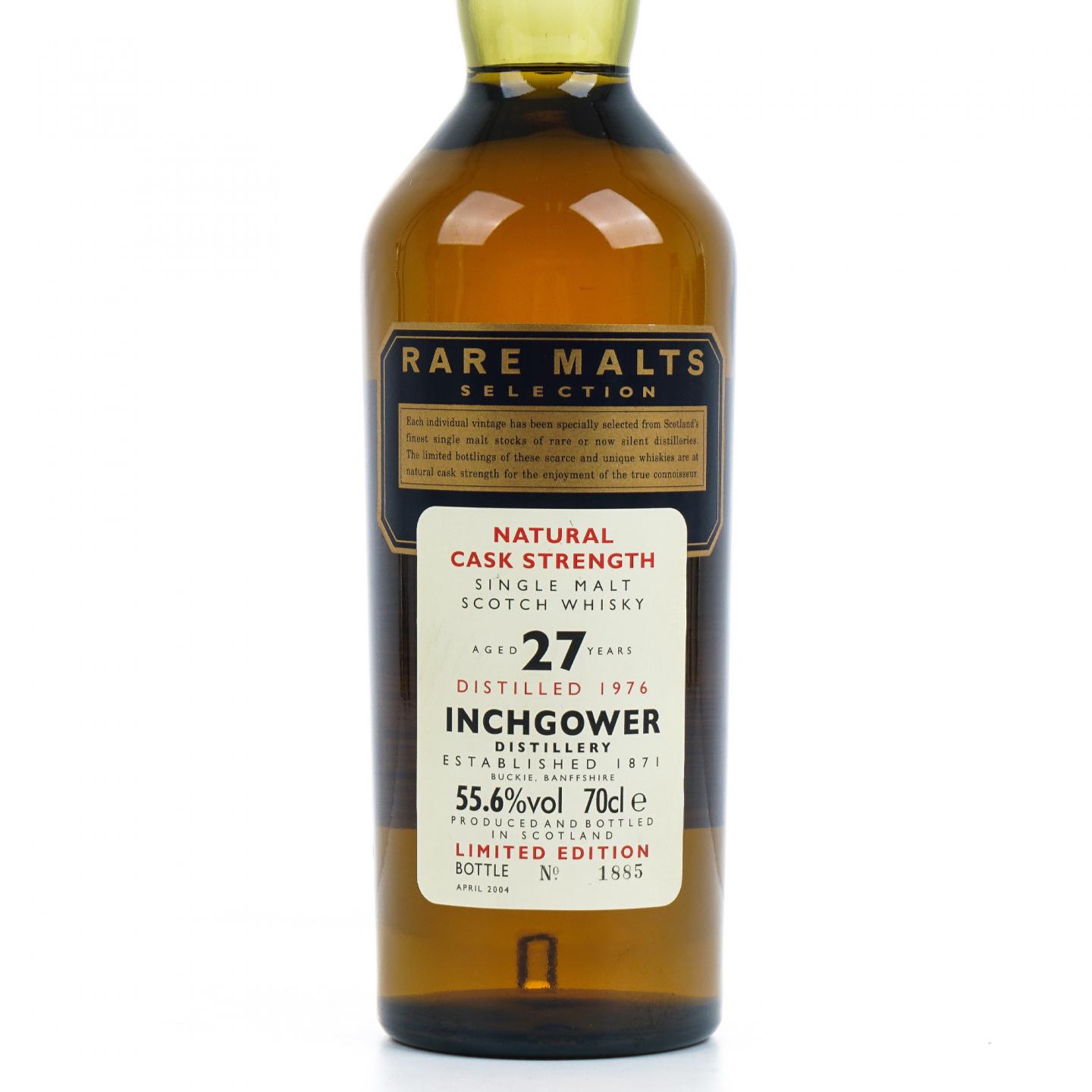 Inchgower 英尺高尔 27年 1976-2004 RMS 桶强