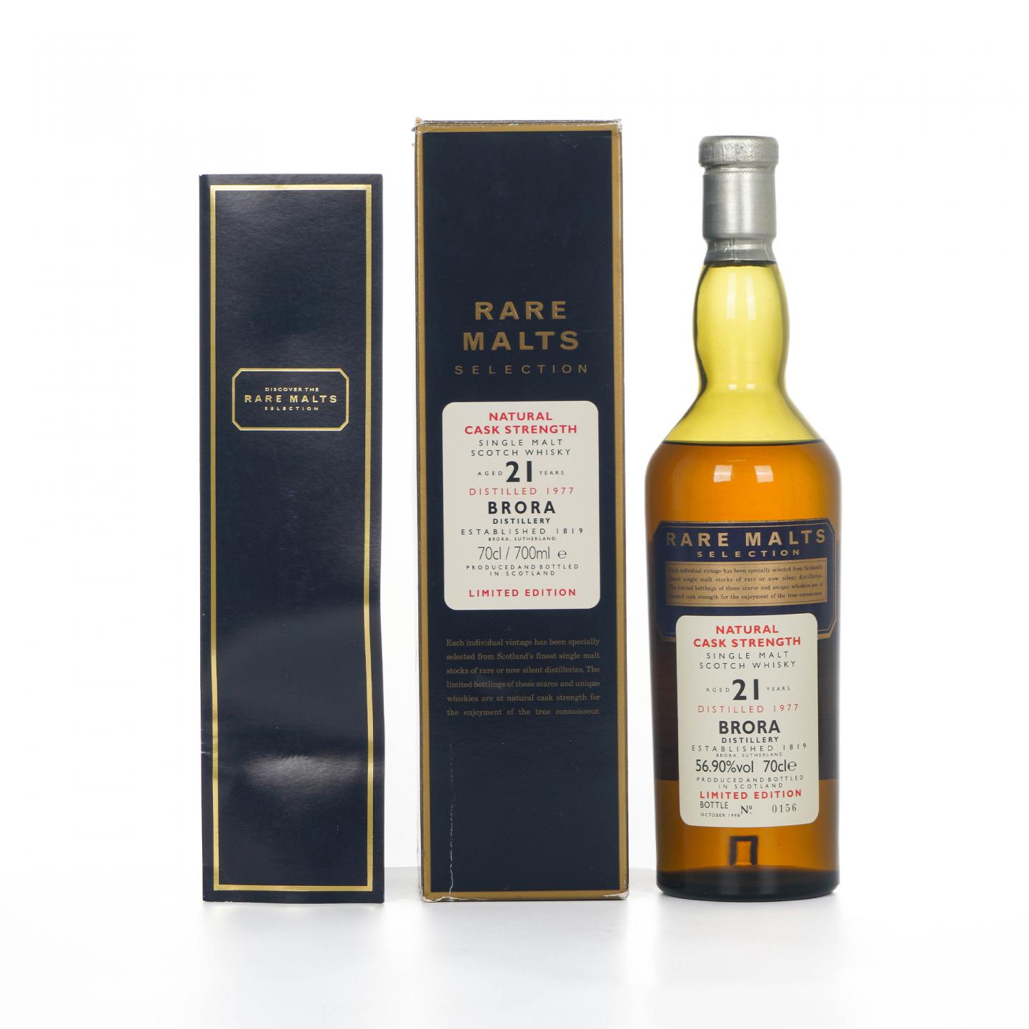 Brora 布朗拉 21年 1977-1998 桶强 RMS