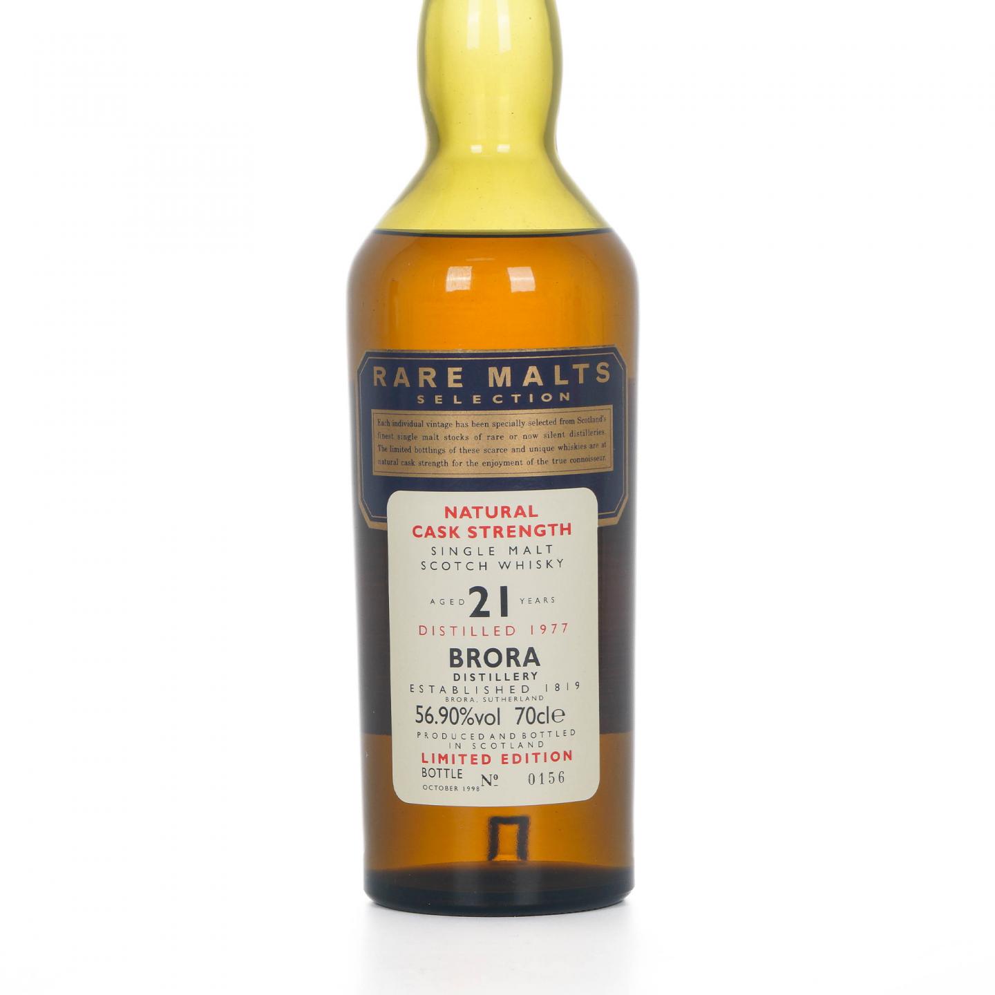 Brora 布朗拉 21年 1977-1998 桶强 RMS