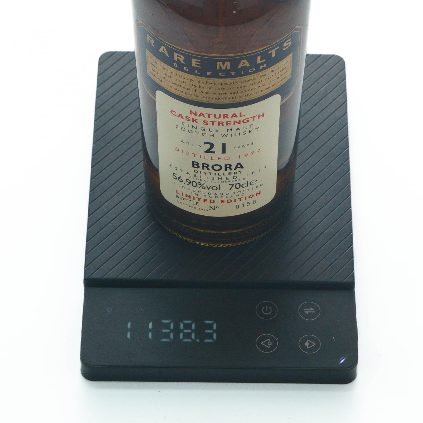 Brora 布朗拉 21年 1977-1998 桶强 RMS