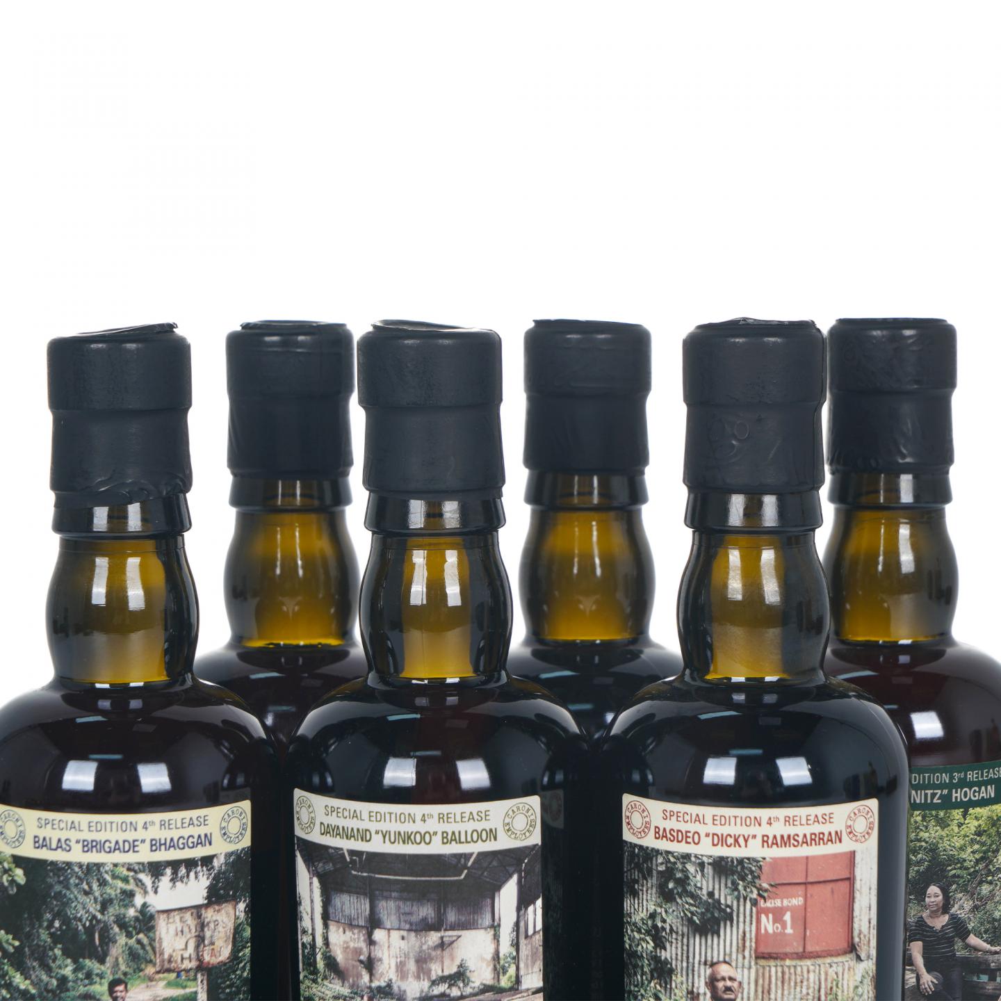 【酒版】Caroni 员工系列 朗姆酒第三/四版200ml*6瓶组