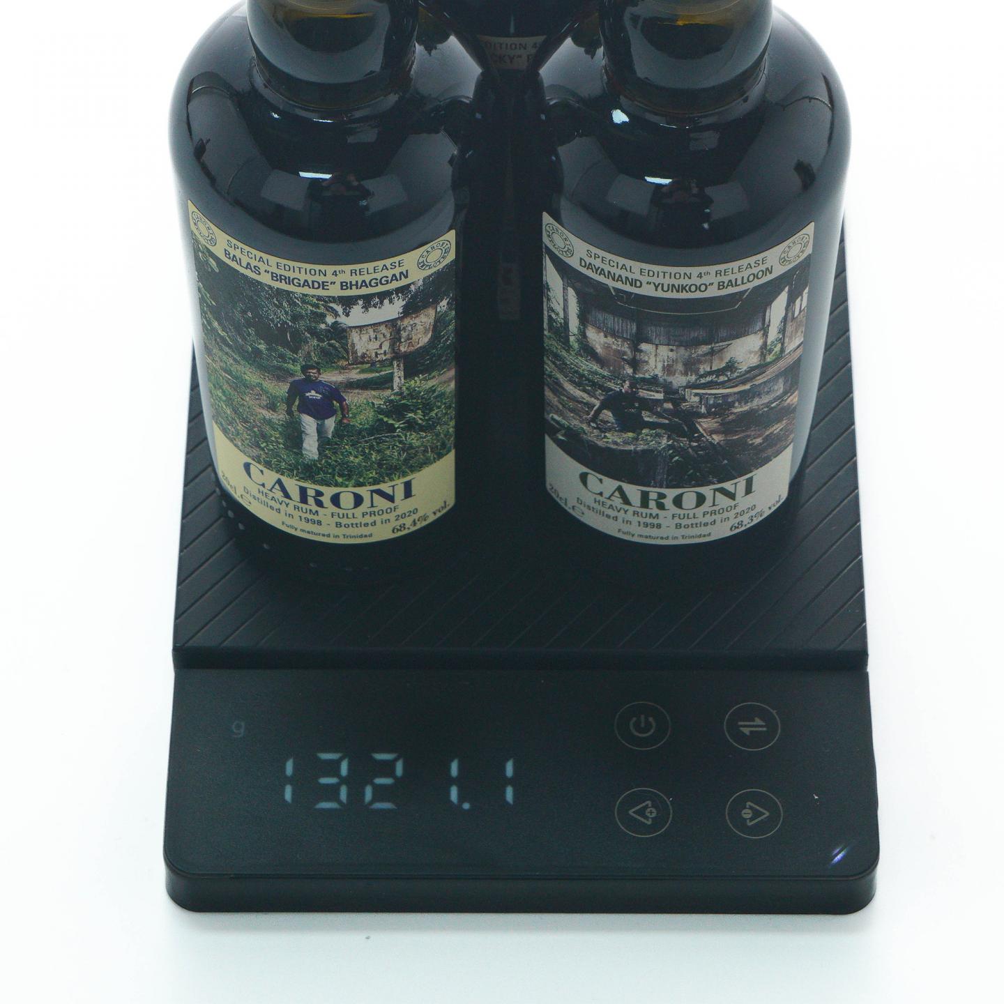 【酒版】Caroni 员工系列 朗姆酒第三/四版200ml*6瓶组