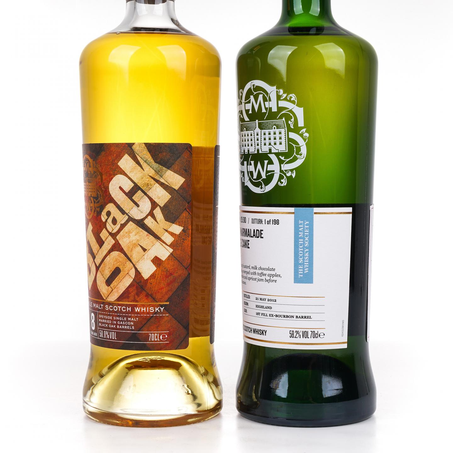 SMWS 28.90 图里巴丁 10年 2012 /斯佩塞 8年 Black Oak 2支组