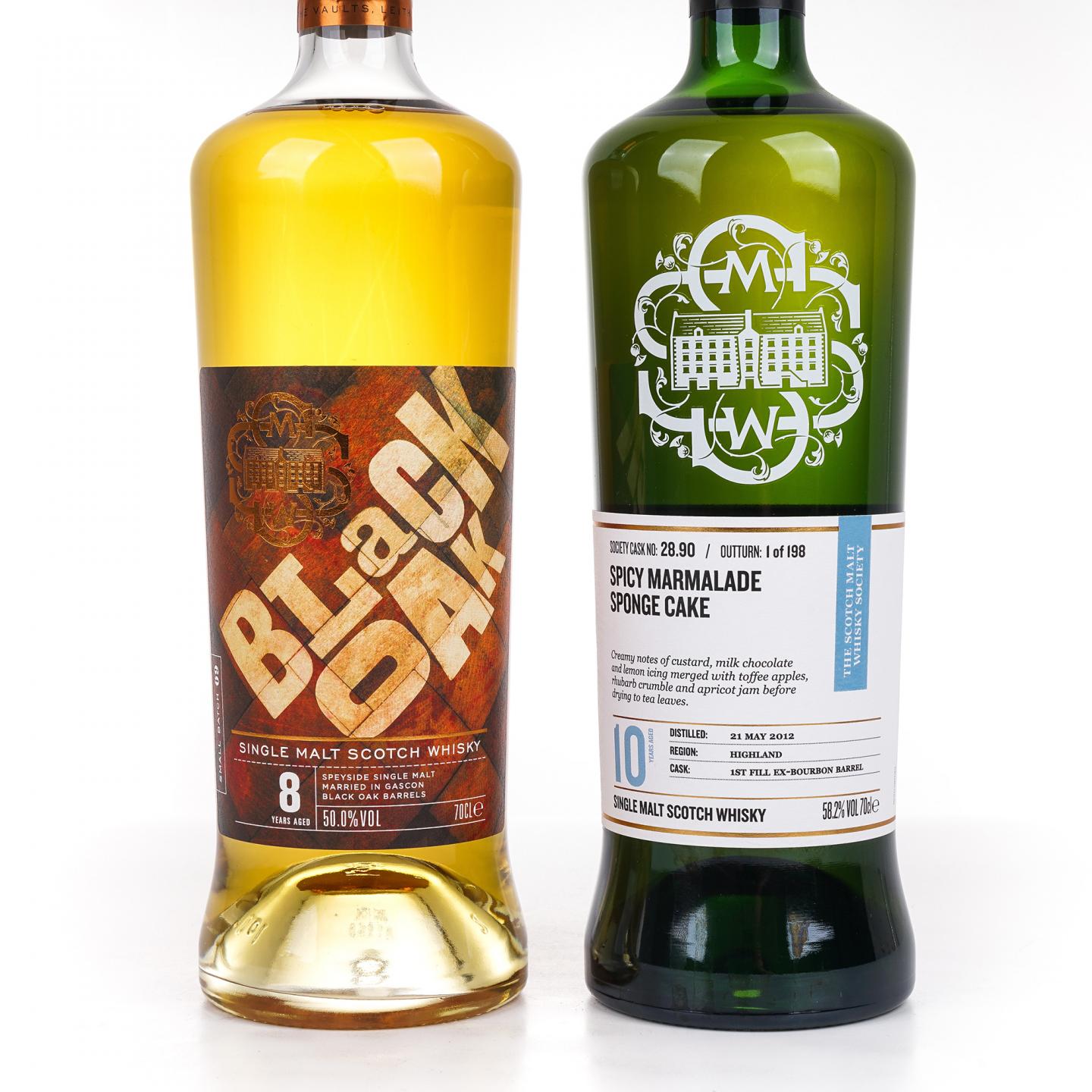 SMWS 28.90 图里巴丁 10年 2012 /斯佩塞 8年 Black Oak 2支组