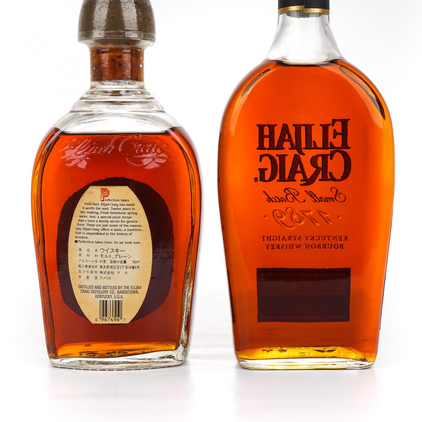 Elijah Craig 12年/小批量 美国波本威士忌 2支组*750ml