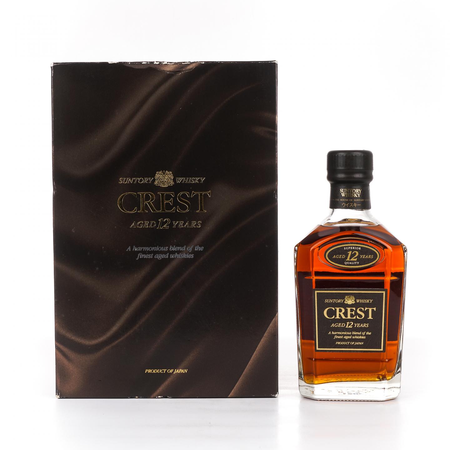 三得利 Crest 12年 金狮标 750ml