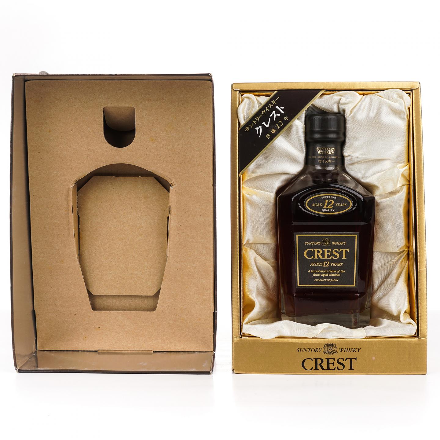 三得利 Crest 12年 金狮标 750ml