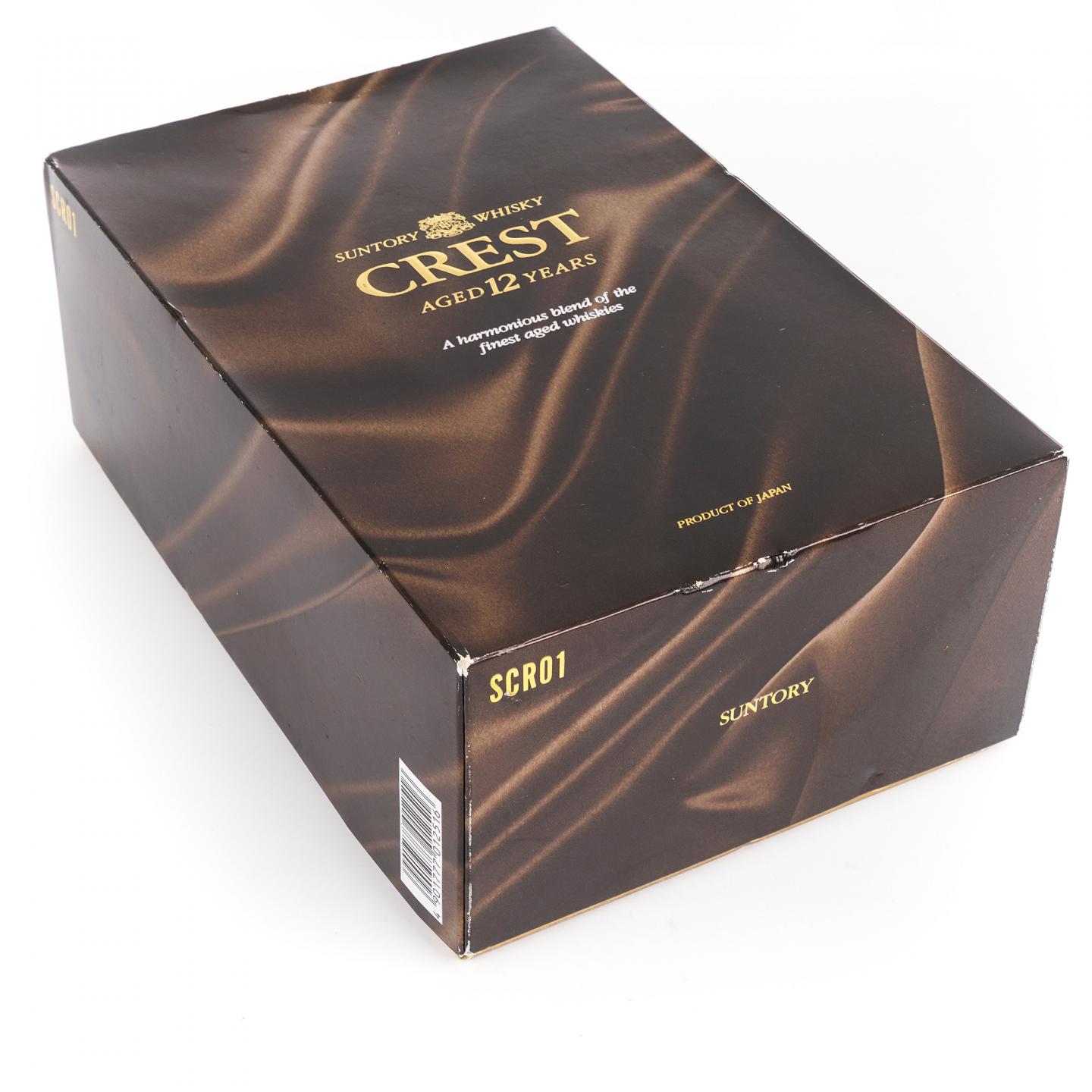 三得利 Crest 12年 金狮标 750ml