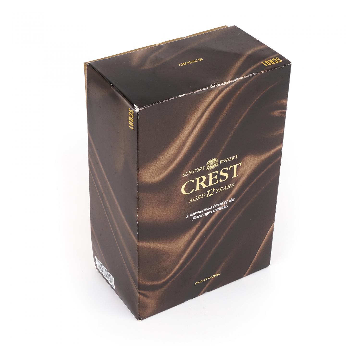 三得利 Crest 12年 金狮标 750ml