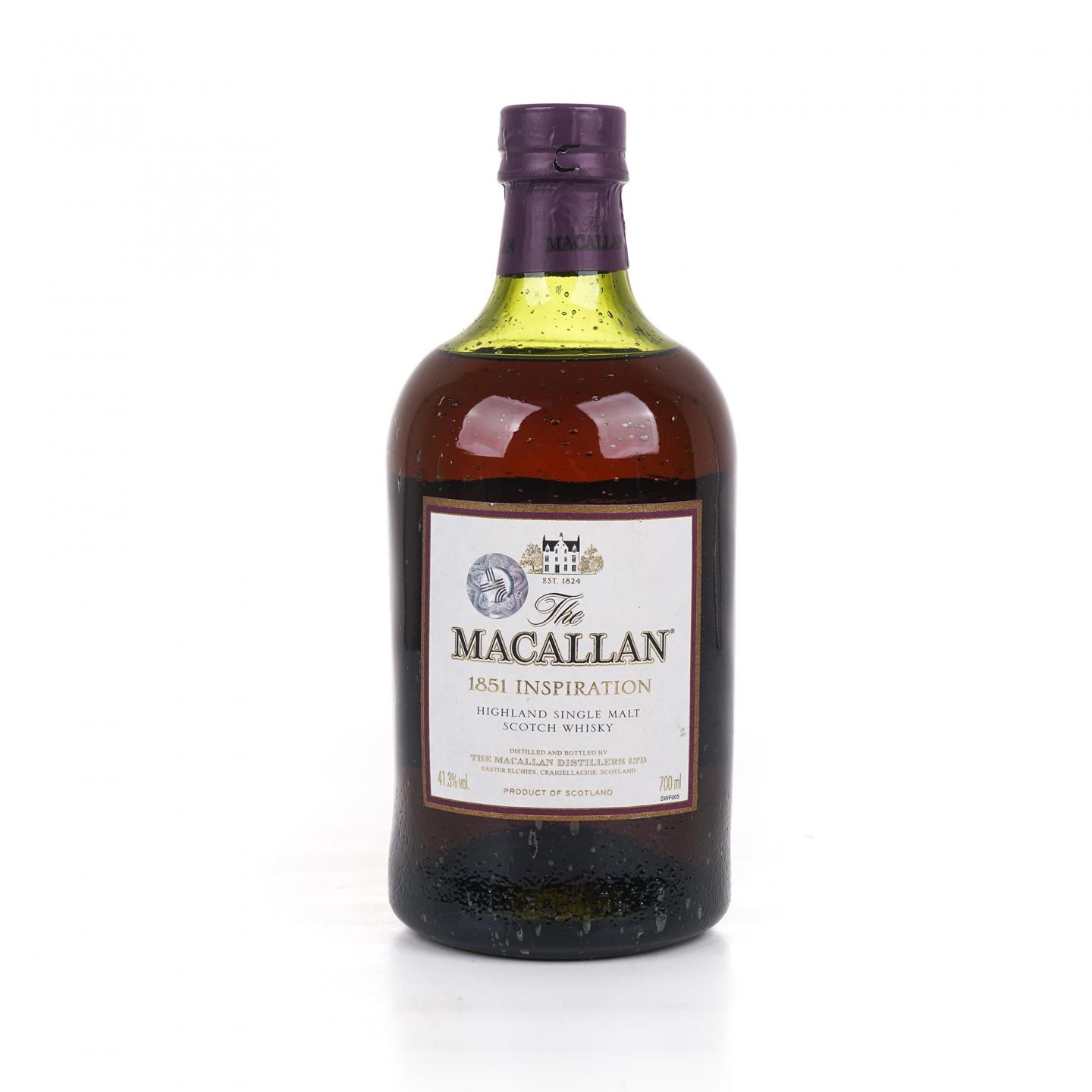 Macallan 麦卡伦 1851 Inspiration 灵感限量版