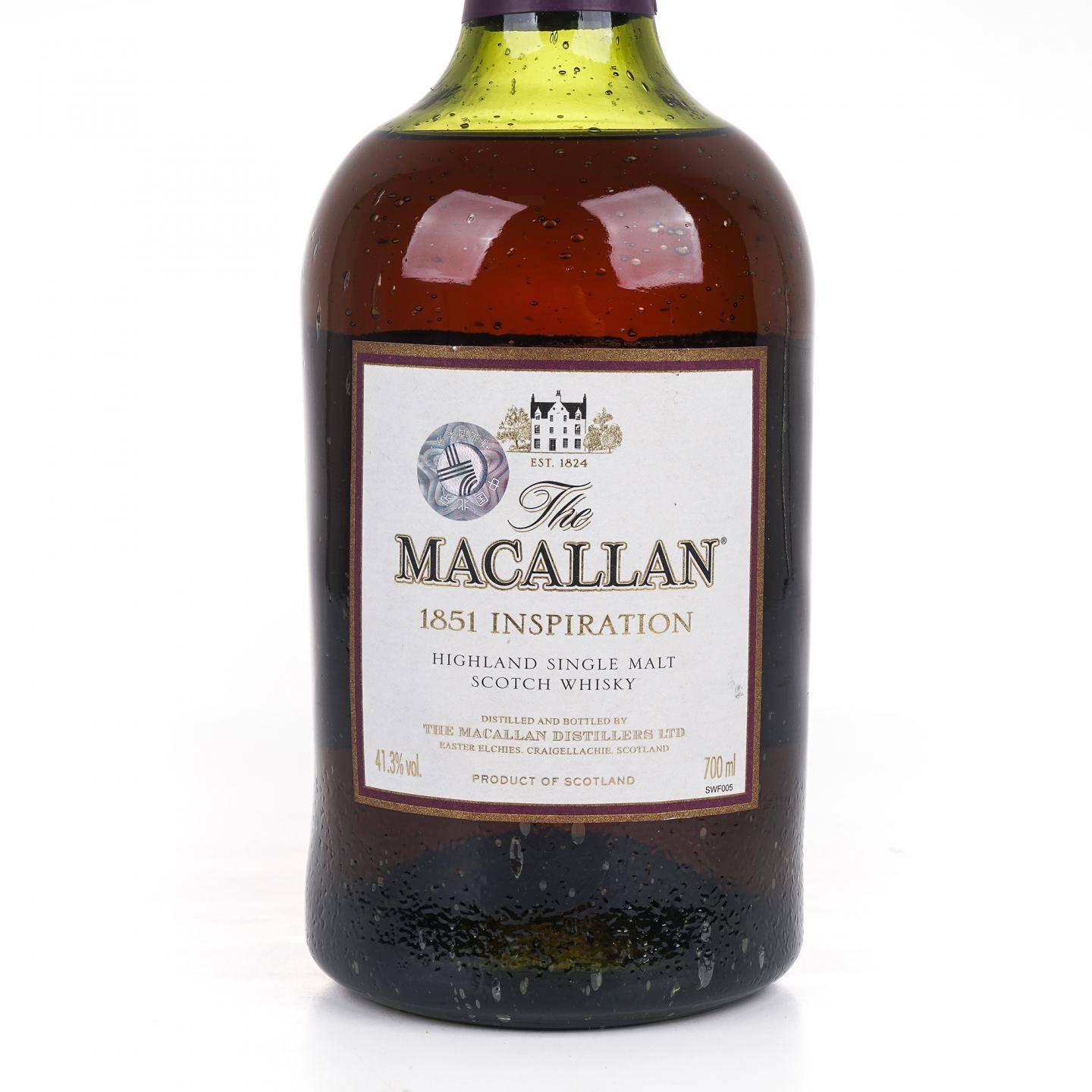 Macallan 麦卡伦 1851 Inspiration 灵感限量版