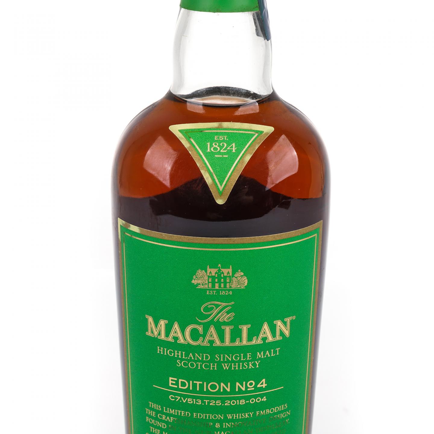 Macallan 麦卡伦 Edition No.4 绿标 750ml