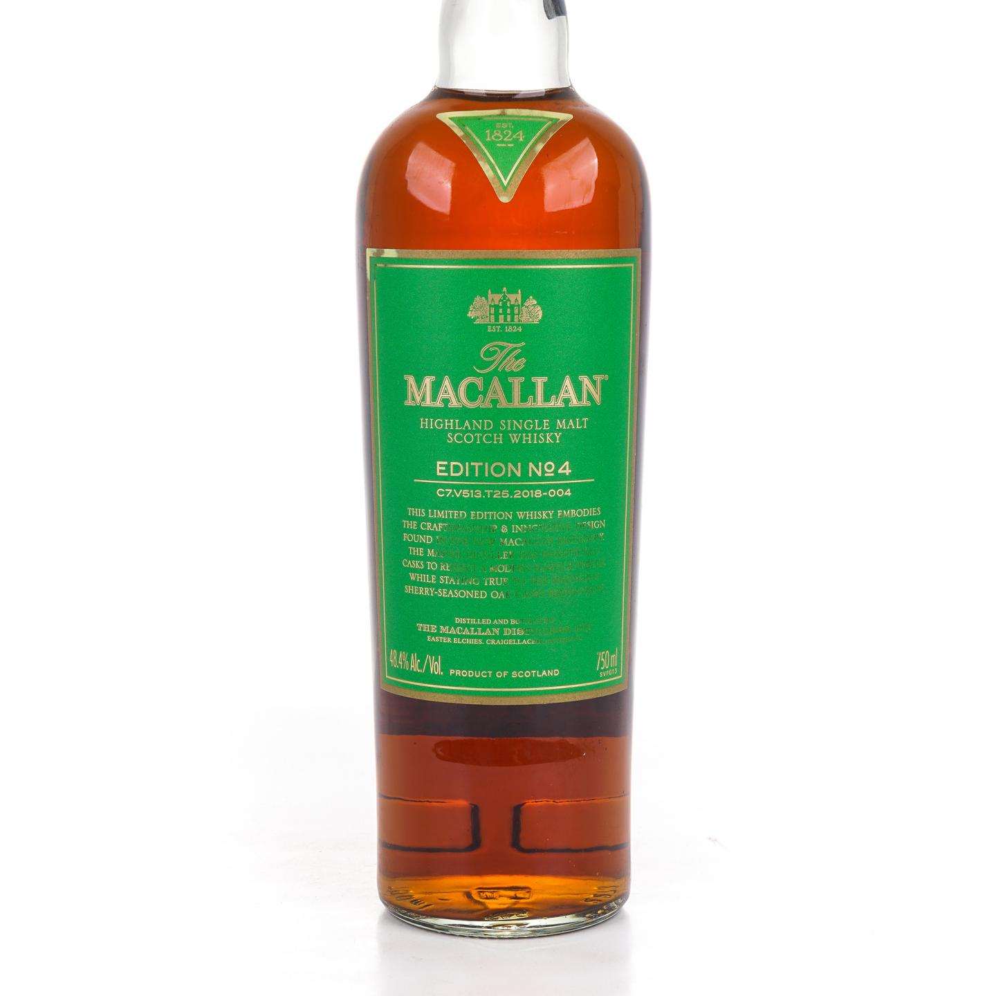 Macallan 麦卡伦 Edition No.4 绿标 750ml