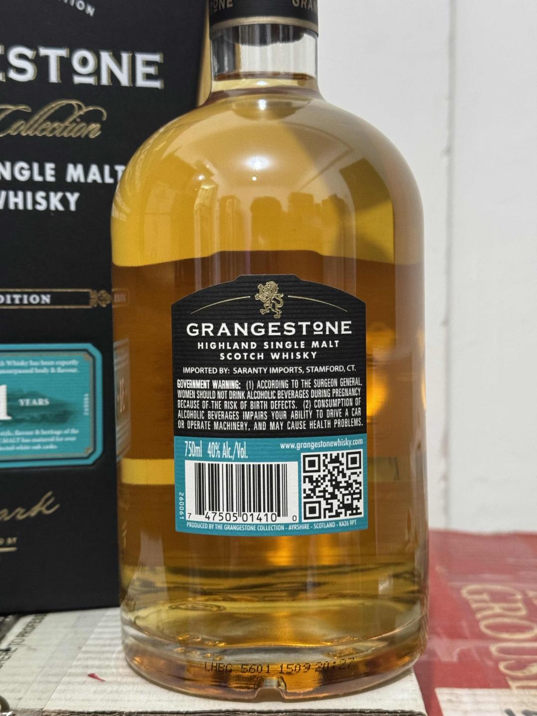 格兰歌颂31年 高年份 木盒 750ml 最便宜一款高年份