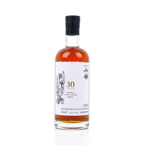 秘密斯佩塞 30年 1993-2023 雪莉桶 Sansibar 调和麦芽