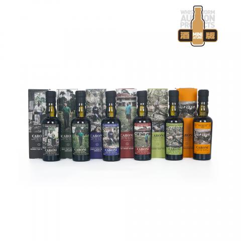 【酒版】Caroni 员工系列 朗姆酒第五/六版 100ml*6瓶组