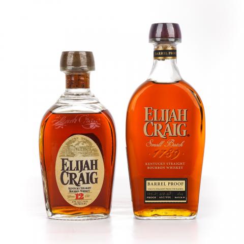 Elijah Craig 12年/小批量 美国波本威士忌 2支组*750ml