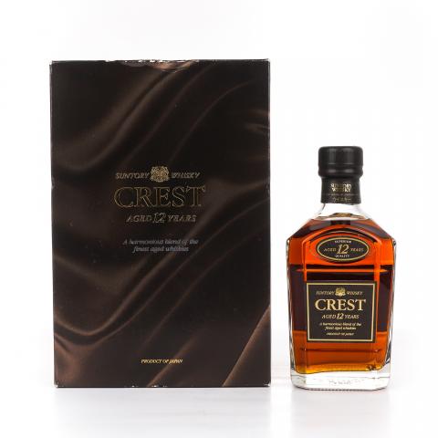 三得利 Crest 12年 金狮标 750ml