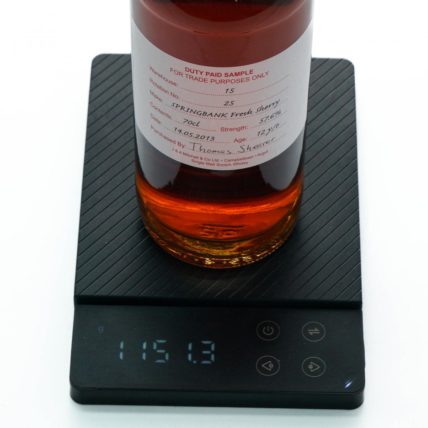 Springbank 云顶 12年 2013 完税瓶