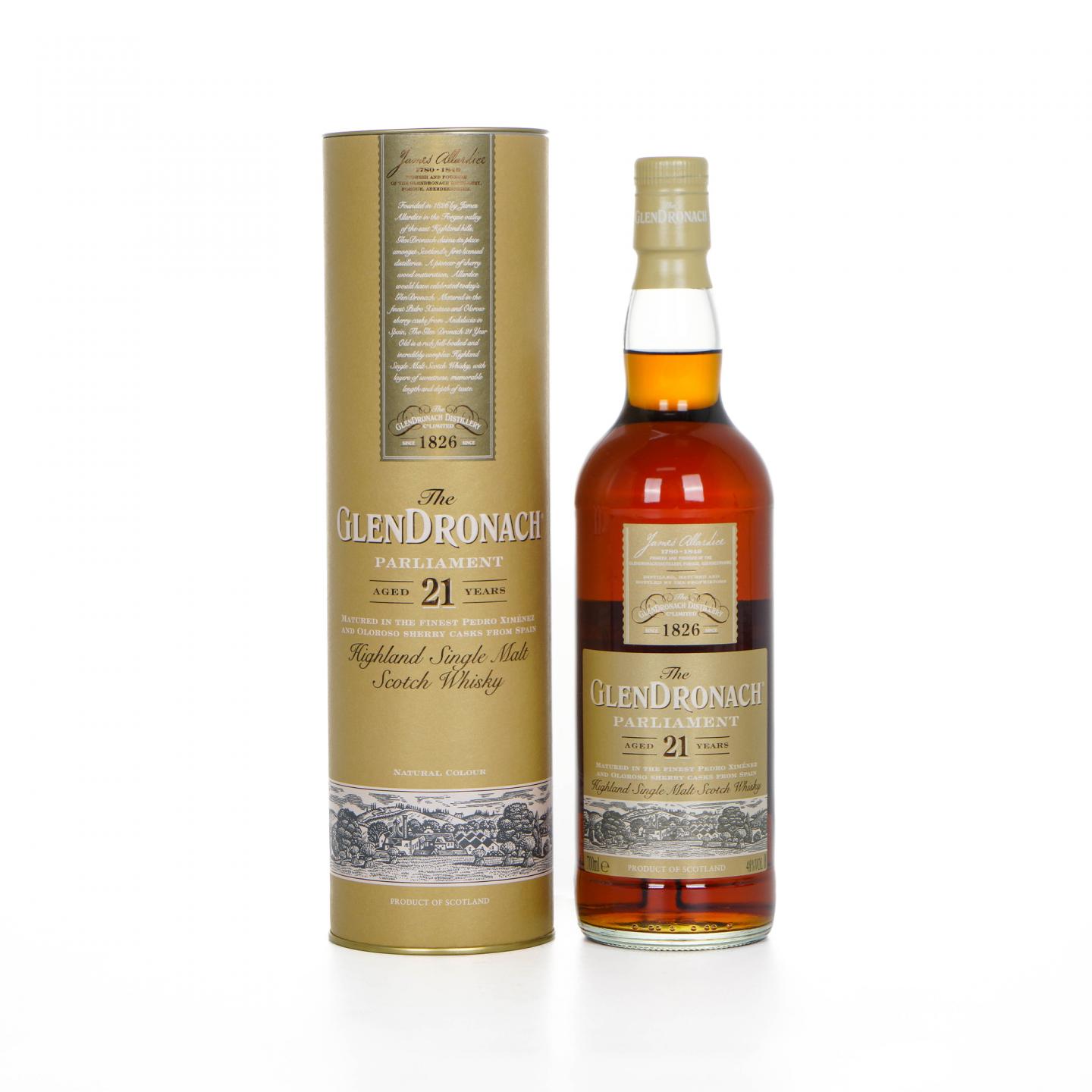 Glendronach 格兰多纳 21年 Parliament