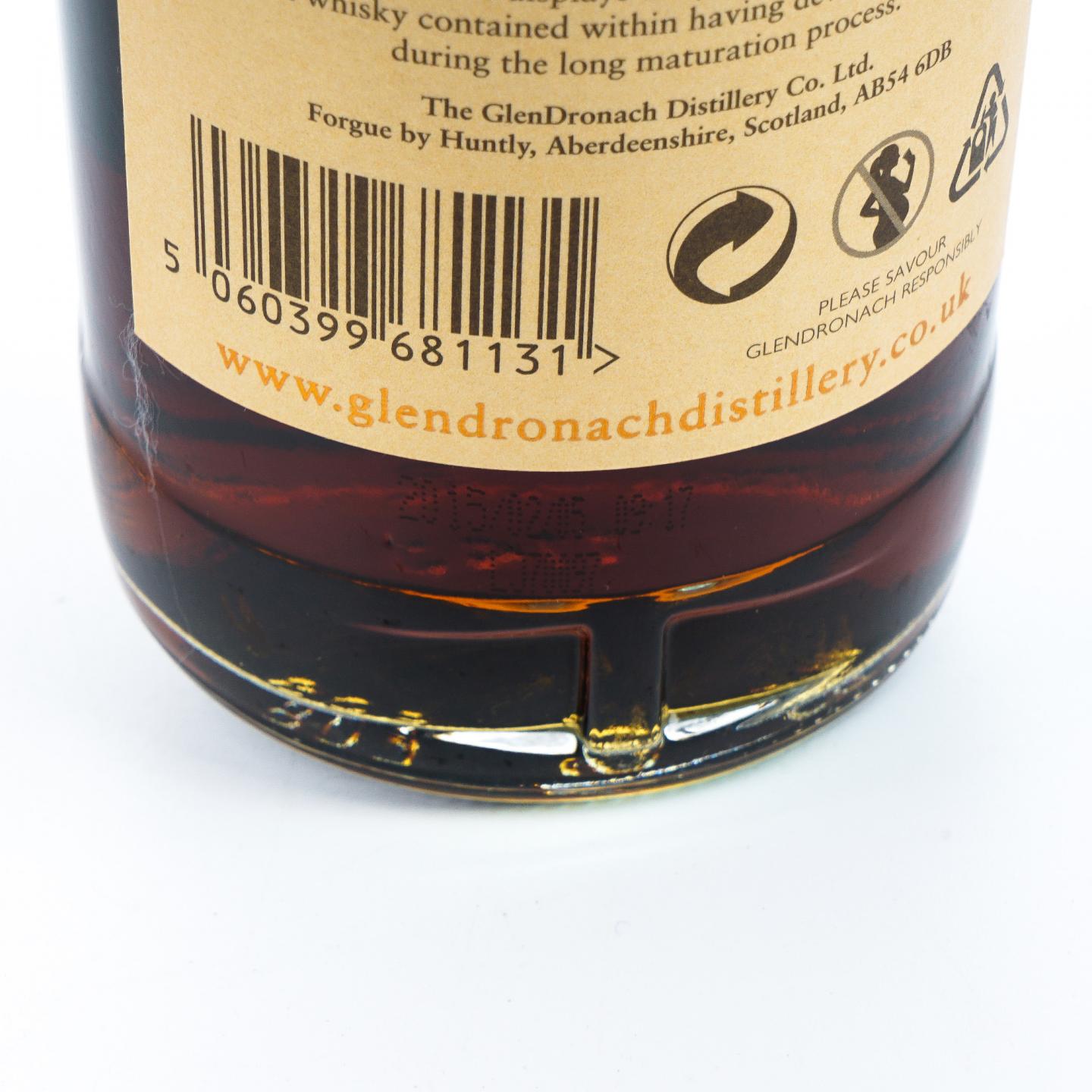 Glendronach 格兰多纳 20年 1994-2015 雪莉桶#1502 非原盒