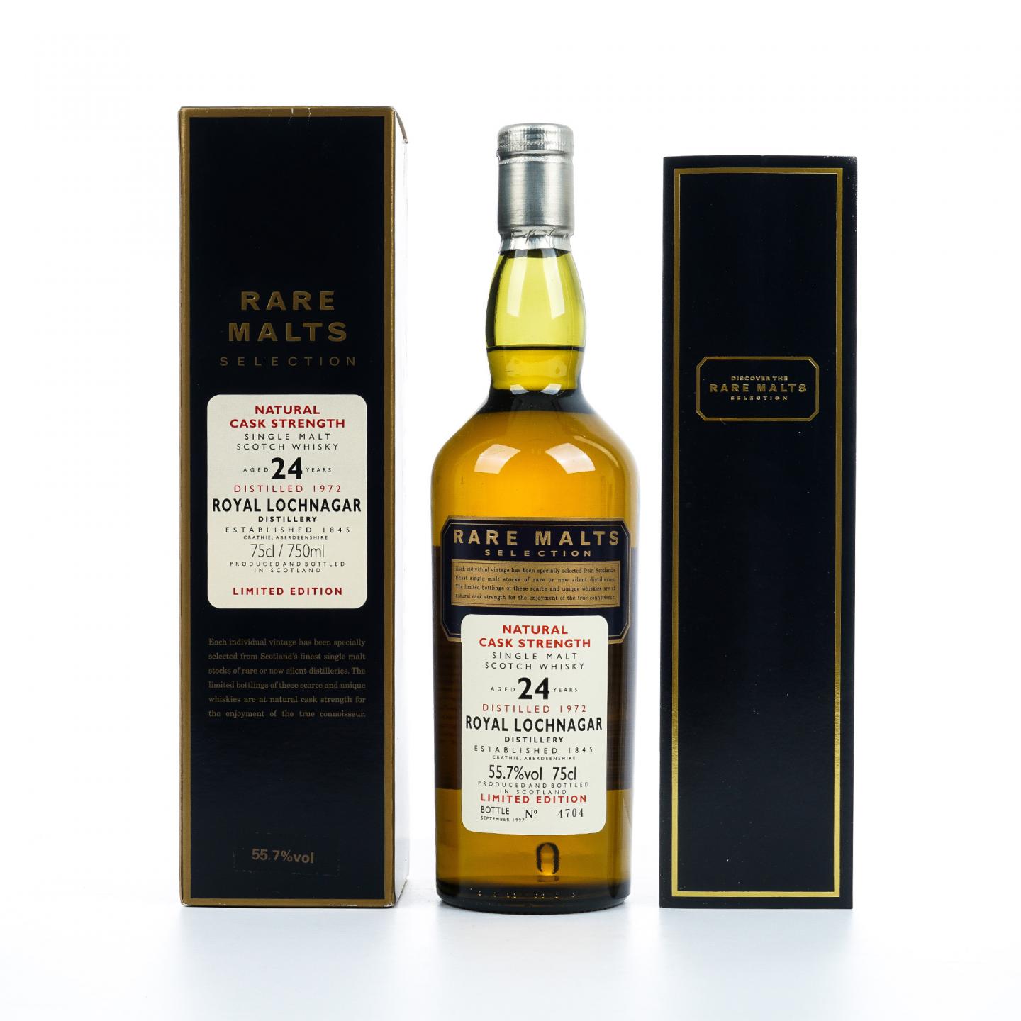 Royal Lochnagar 皇家蓝勋 24年 1972-1997 桶强 RMS 750ml