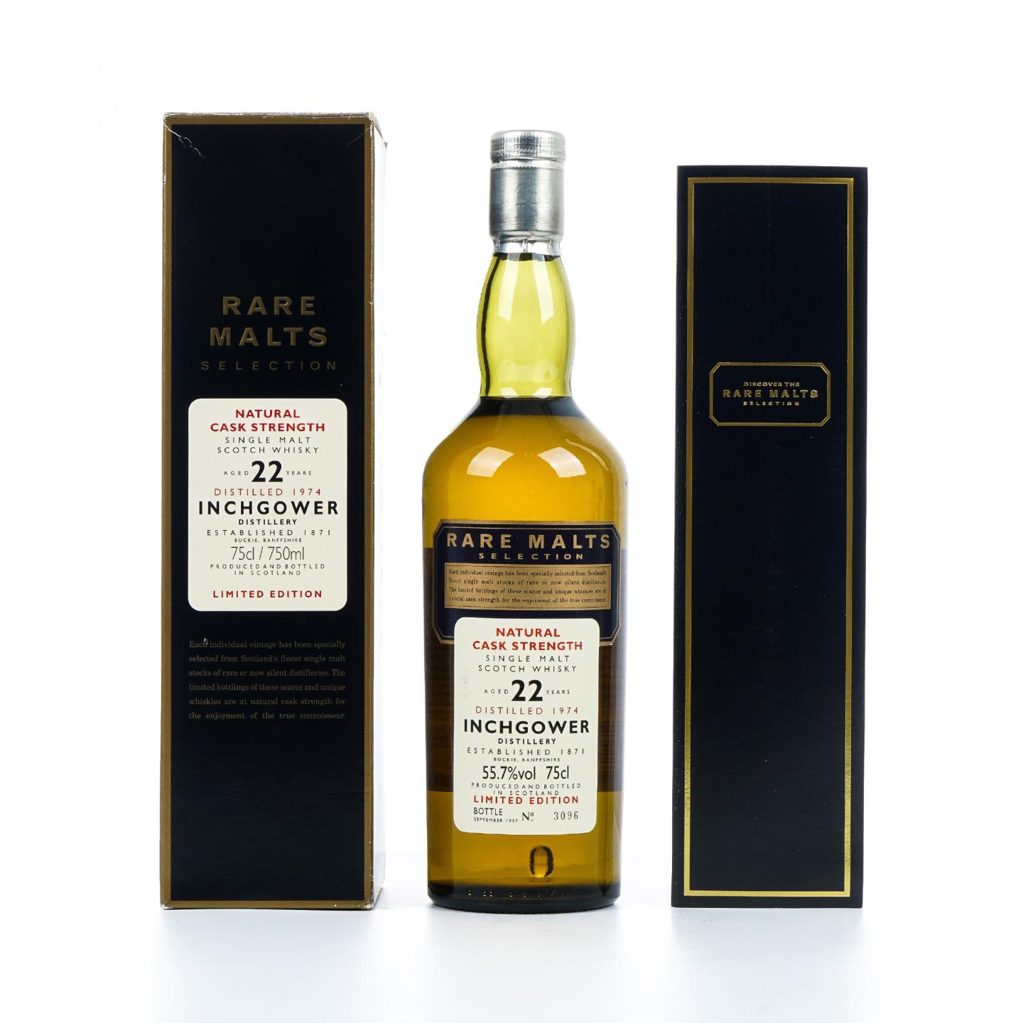 Inchgower 英尺高尔 22年 1974-1997 RMS 桶强 750ml