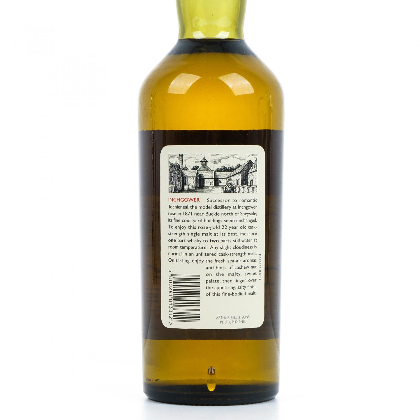 Inchgower 英尺高尔 22年 1974-1997 RMS 桶强 750ml