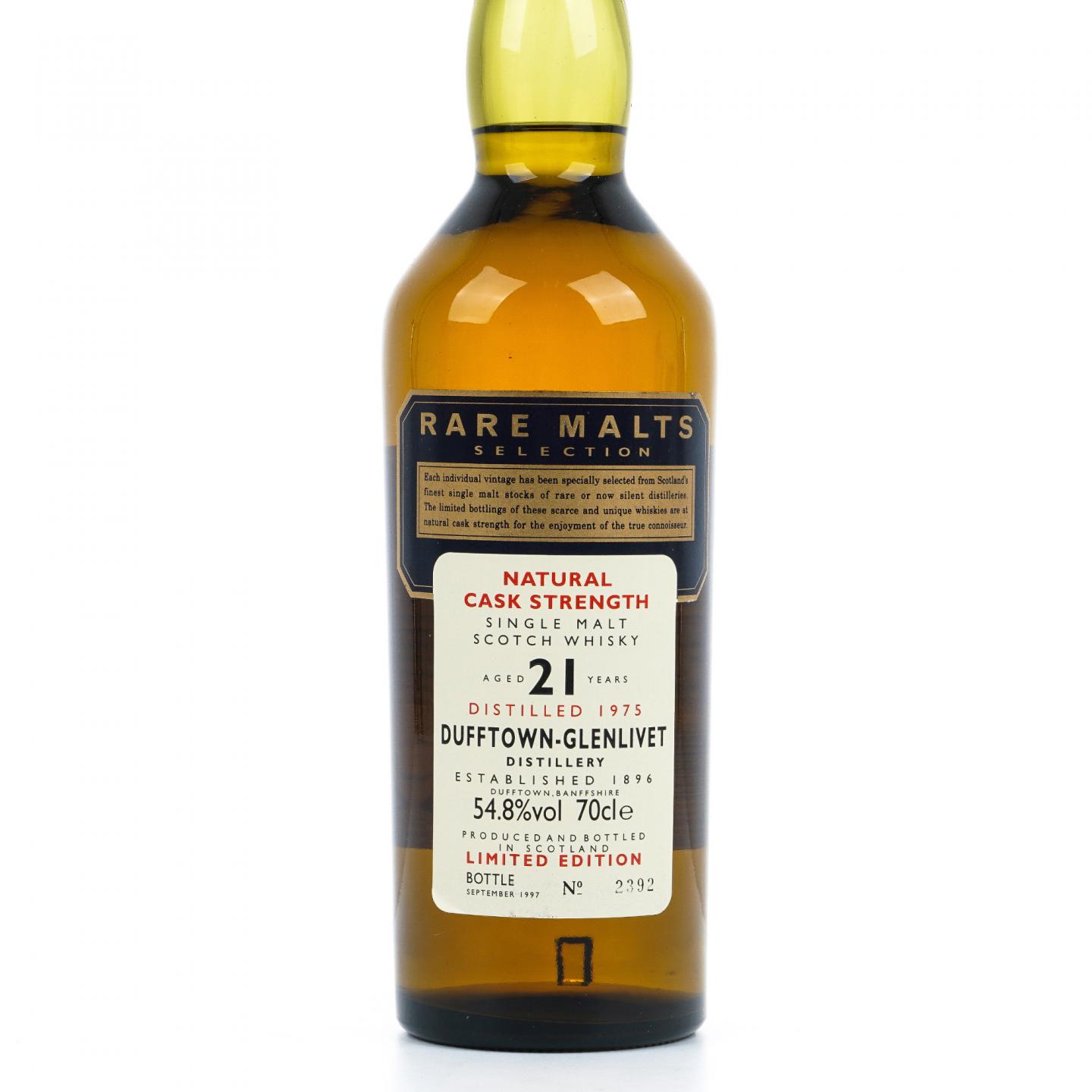 Dufftown 达夫镇 21年 1975-1997 RMS 桶强