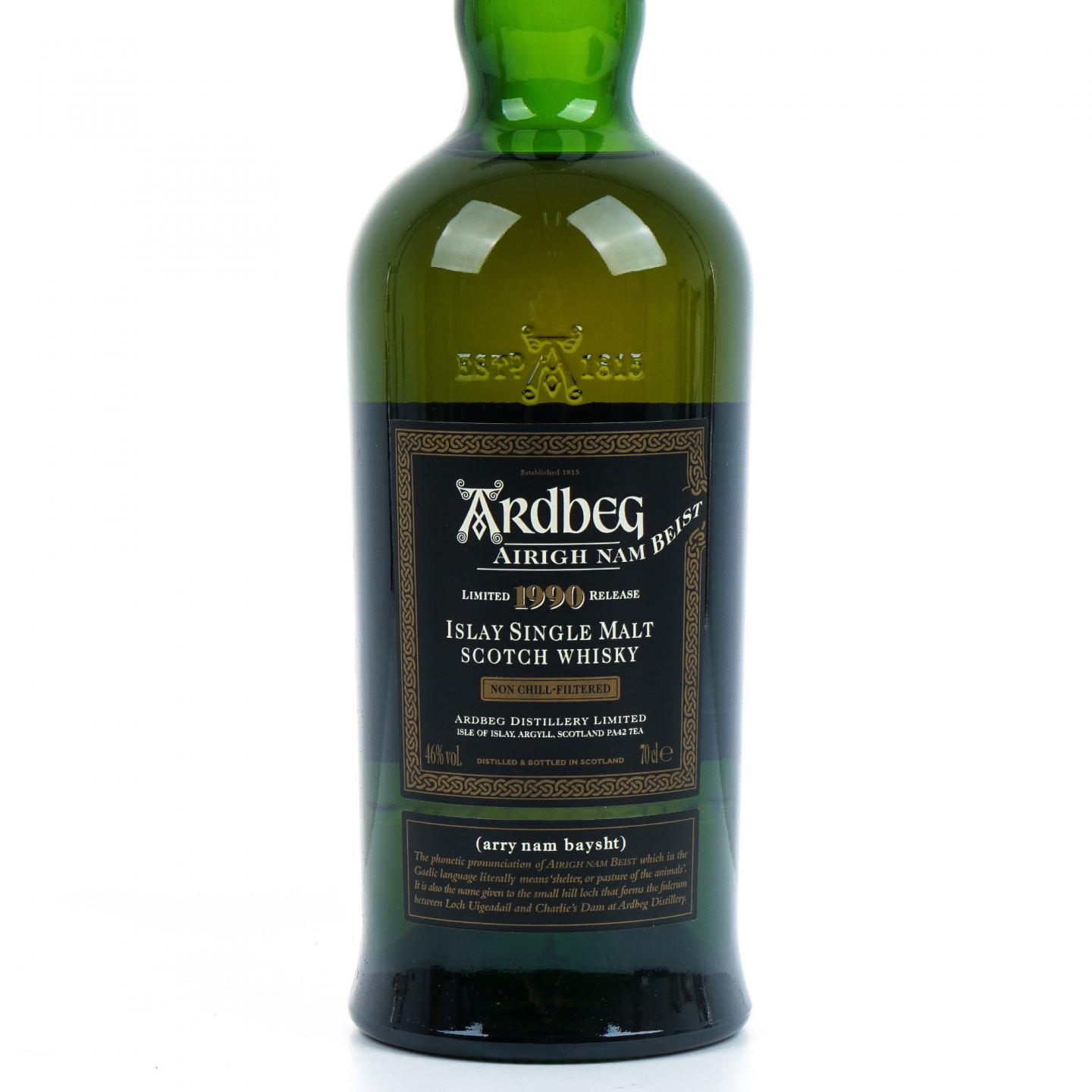 Ardbeg 阿贝 1990-2006 Airigh Nam Beist