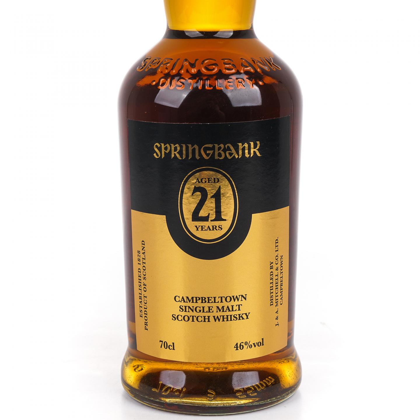 Springbank 云顶 21年 2021