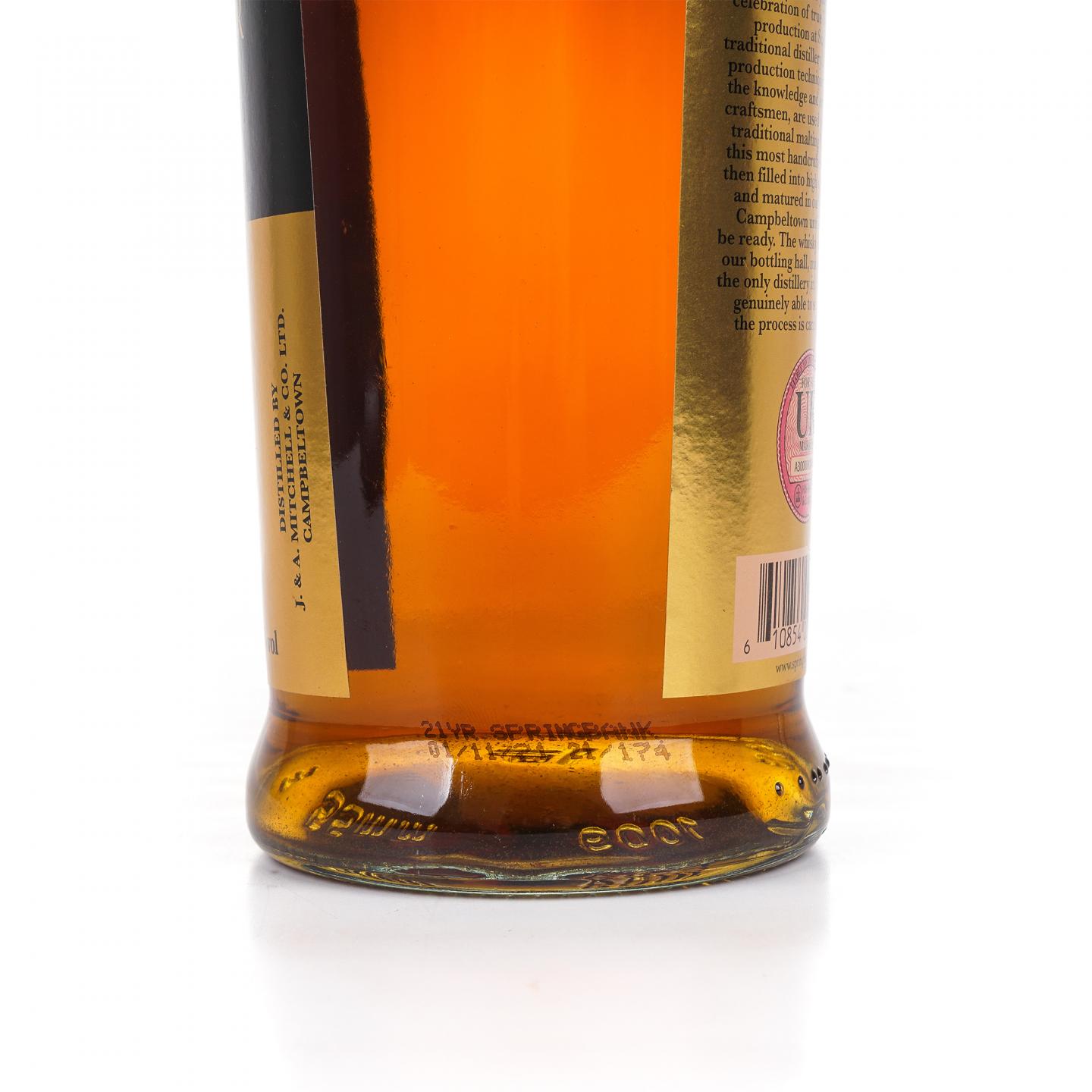 Springbank 云顶 21年 2021