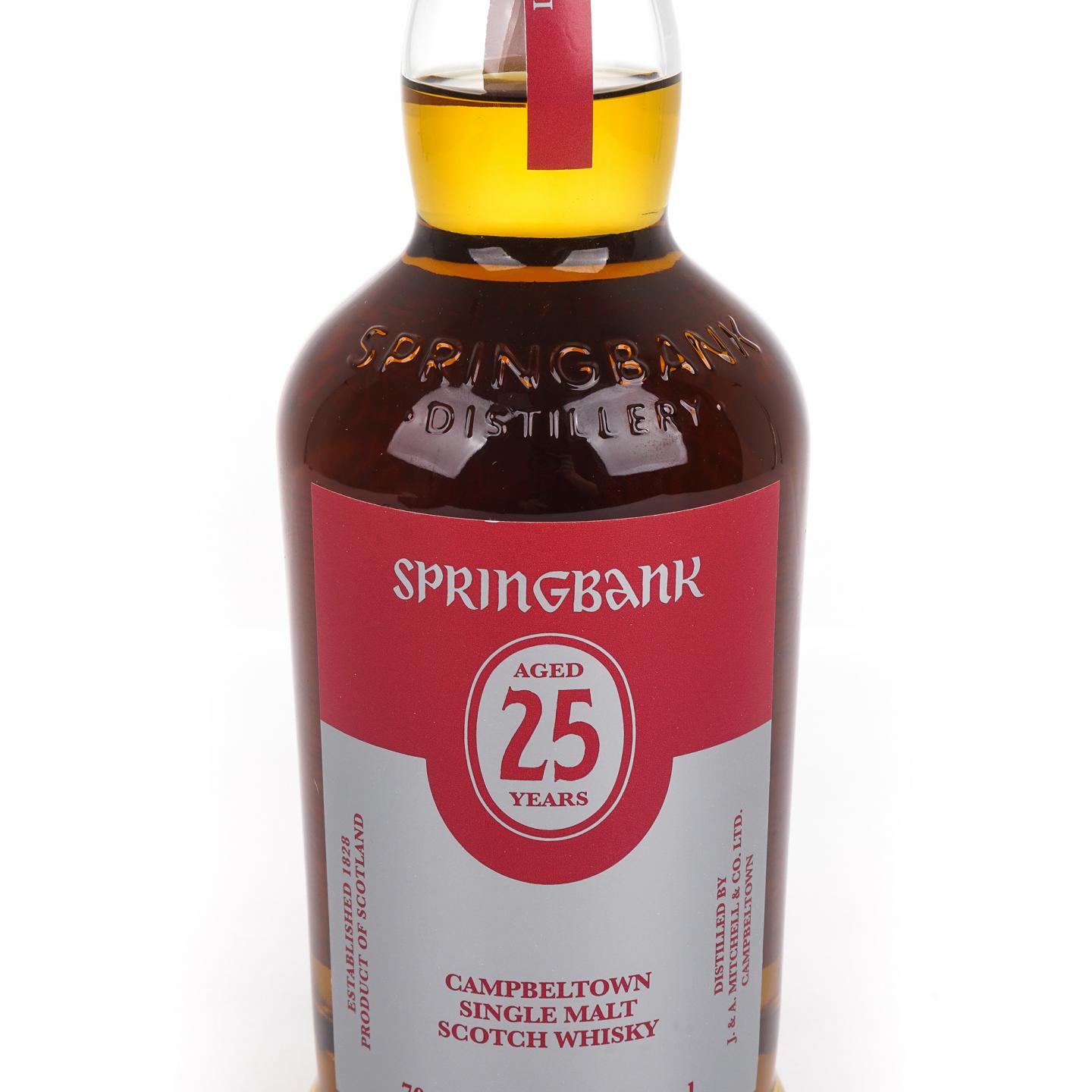 Springbank 云顶 25年 2022 限量版