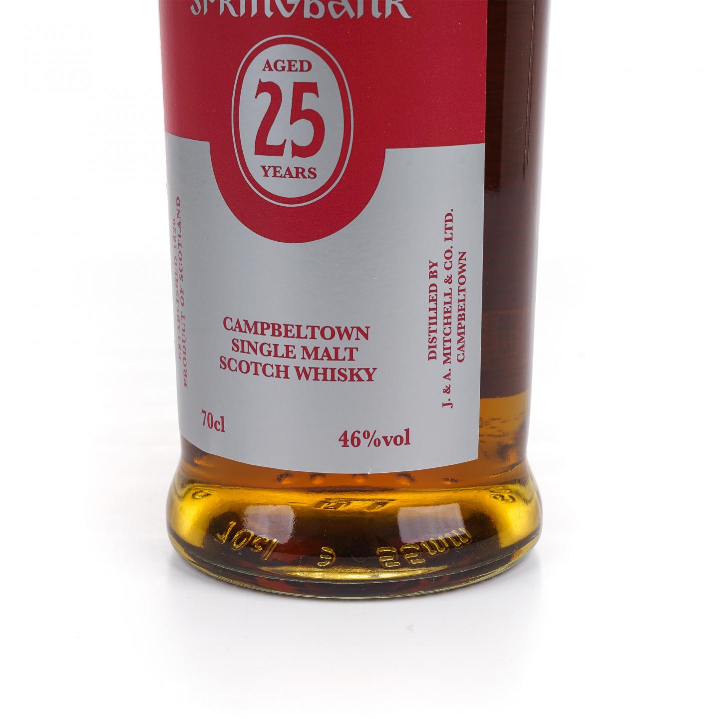 Springbank 云顶 25年 2022 限量版