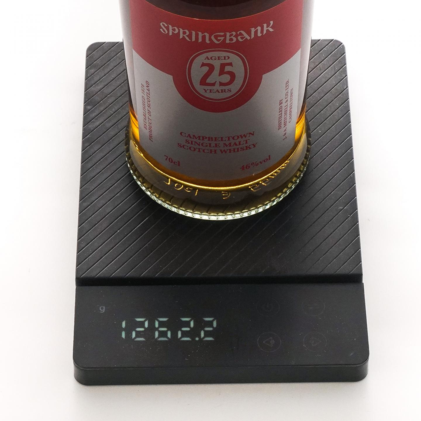 Springbank 云顶 25年 2022 限量版