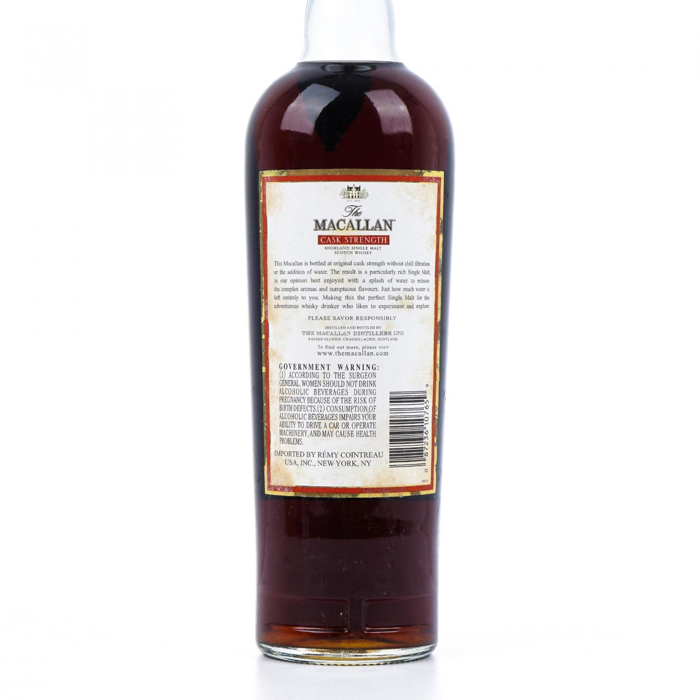 Macallan 麦卡伦 桶强 750ml 59.3%