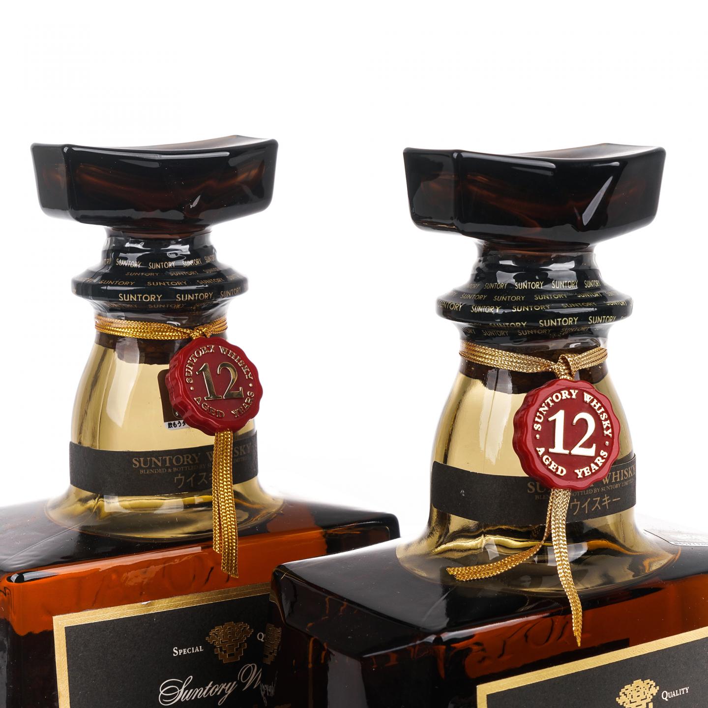 三得利 Royal 12年 金花标 调和 2支组