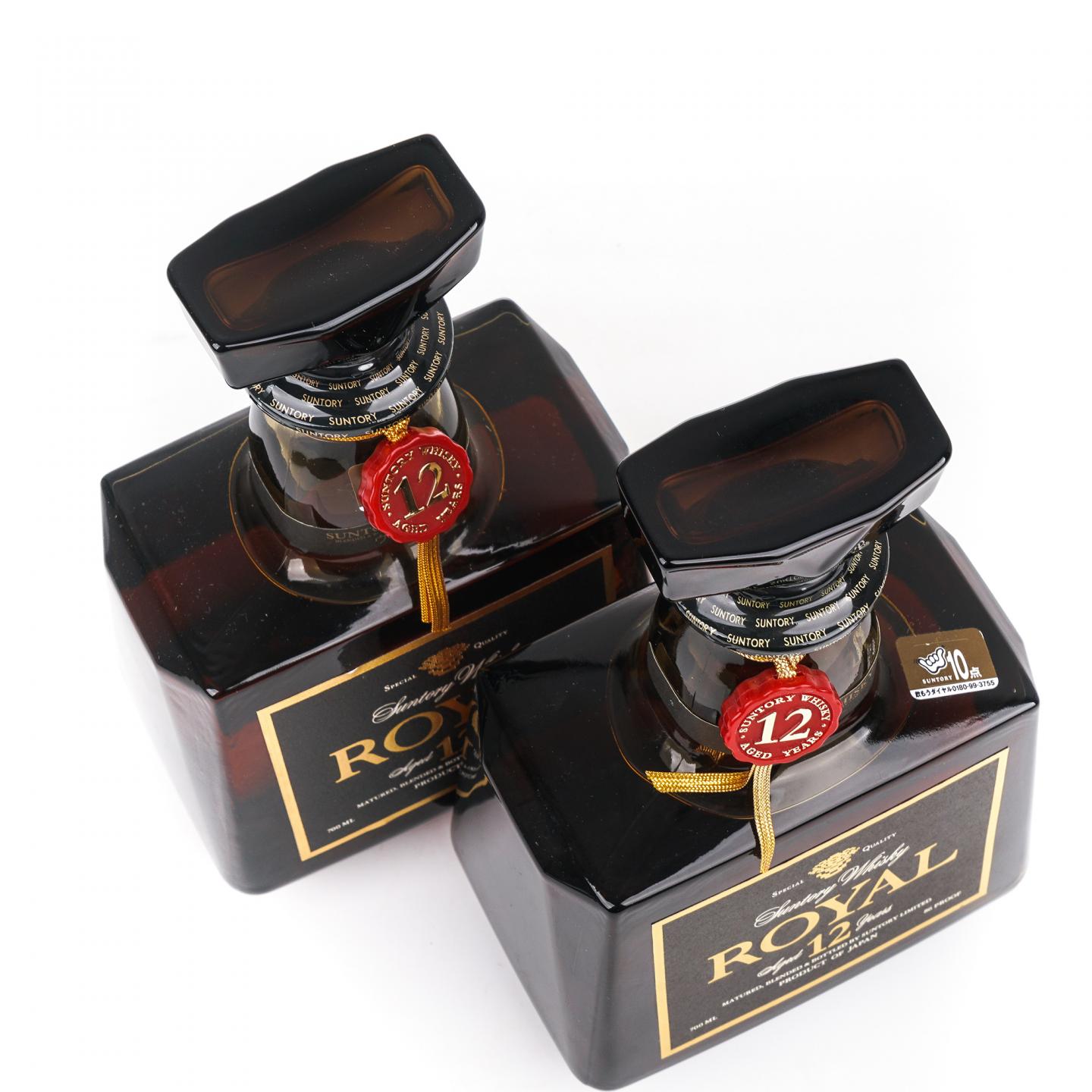 三得利 Royal 12年 金花标 调和 2支组