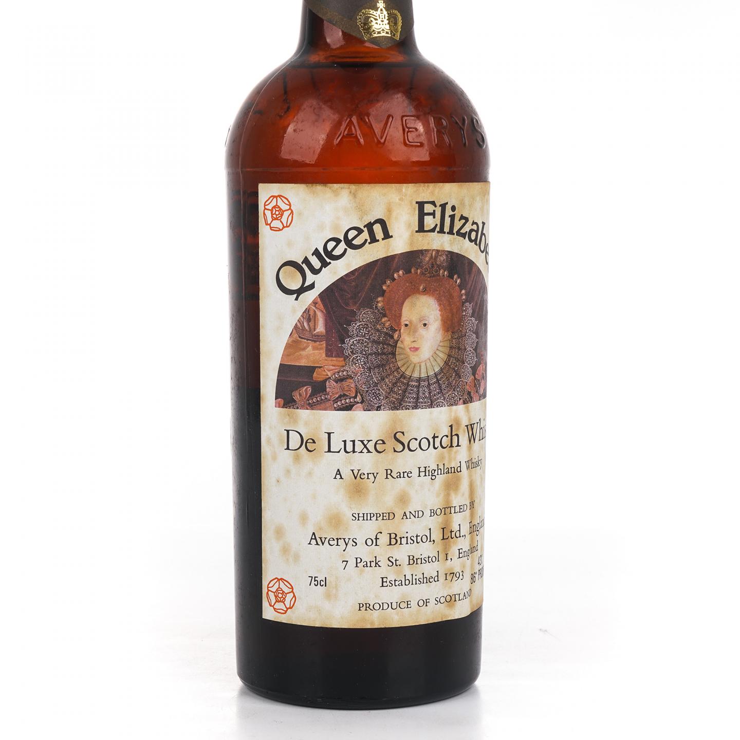 伊丽莎白女王 Averys 调和 De Luxe 750ML