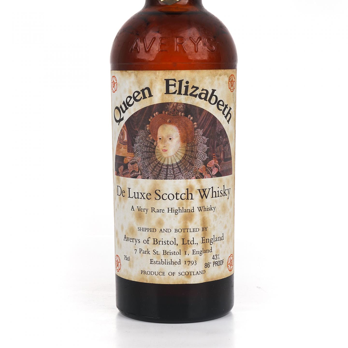 伊丽莎白女王 Averys 调和 De Luxe 750ML