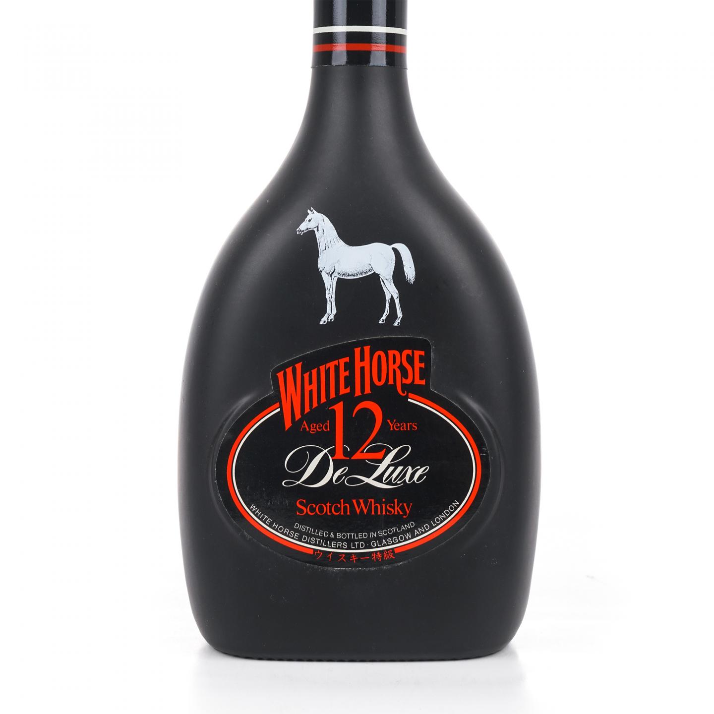 White Horse 白马 12年 1980s 特级 黑瓷瓶 750ml