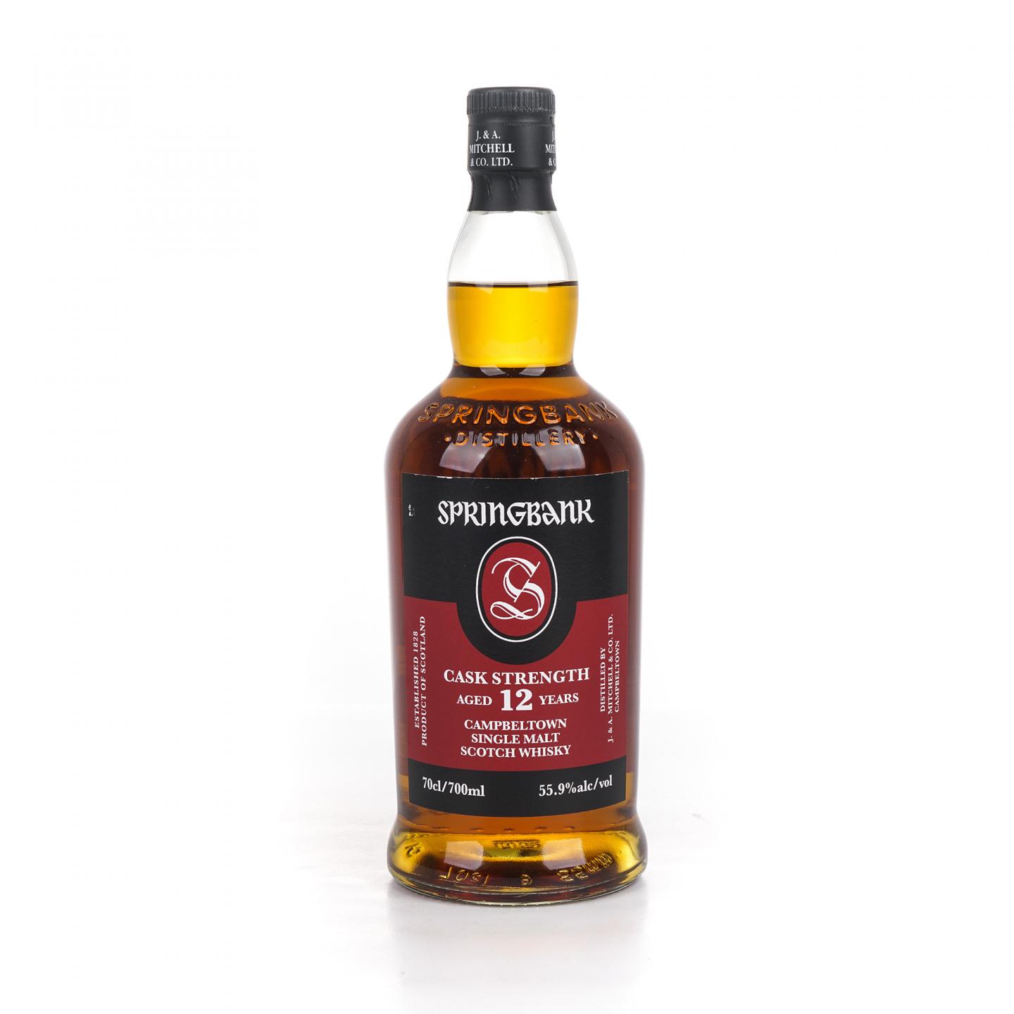 Springbank 云顶 12年 2025 桶强 55.9%Vol. 700ml