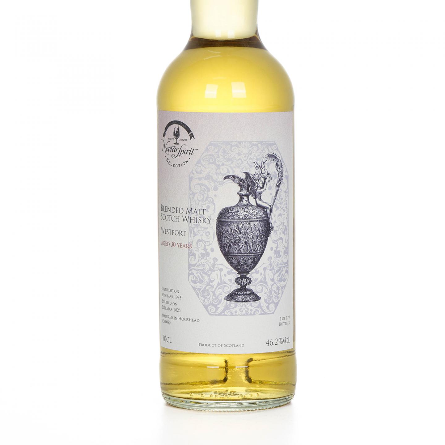 Westport 格兰杰汤匙桶 30年 1995-2025 调和麦芽 NSpS