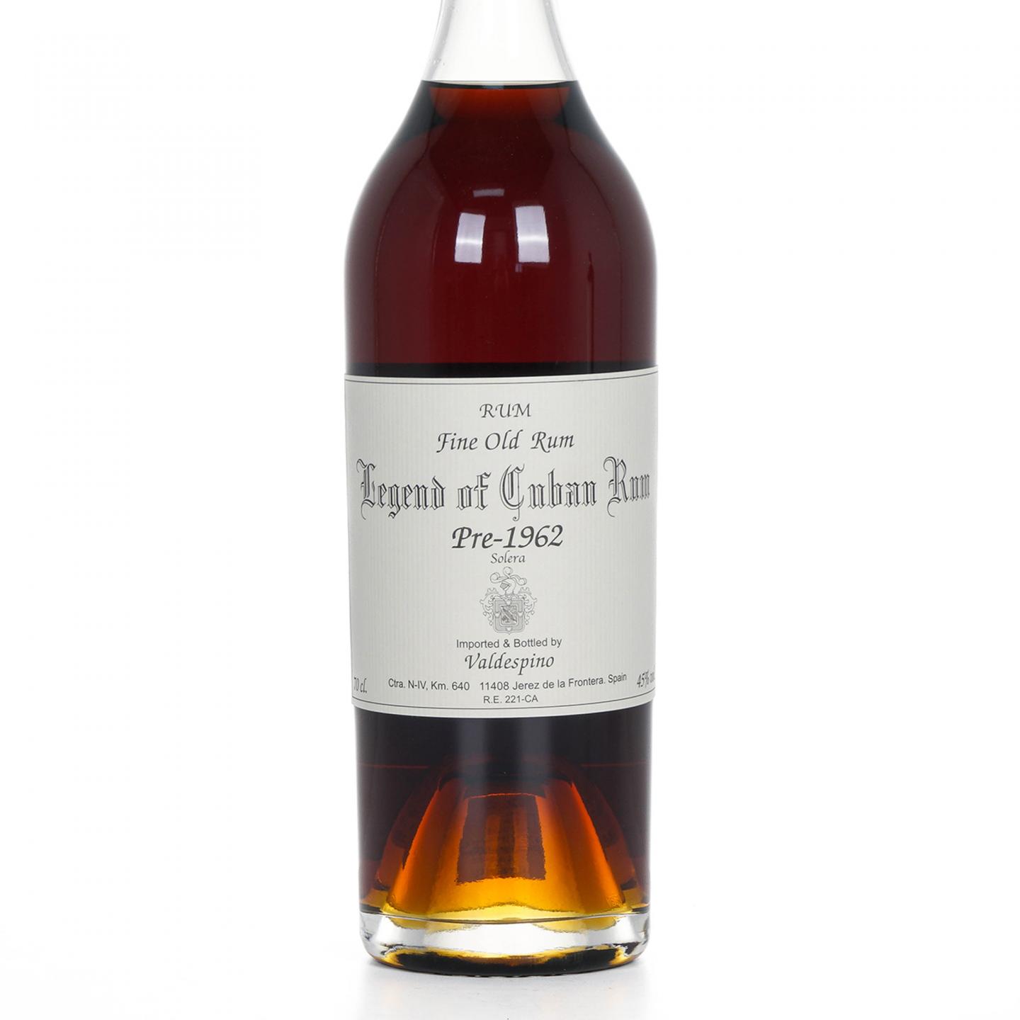 Valdespino Legend of Cuban Rum Pre-1962 朗姆酒 45%Vol.