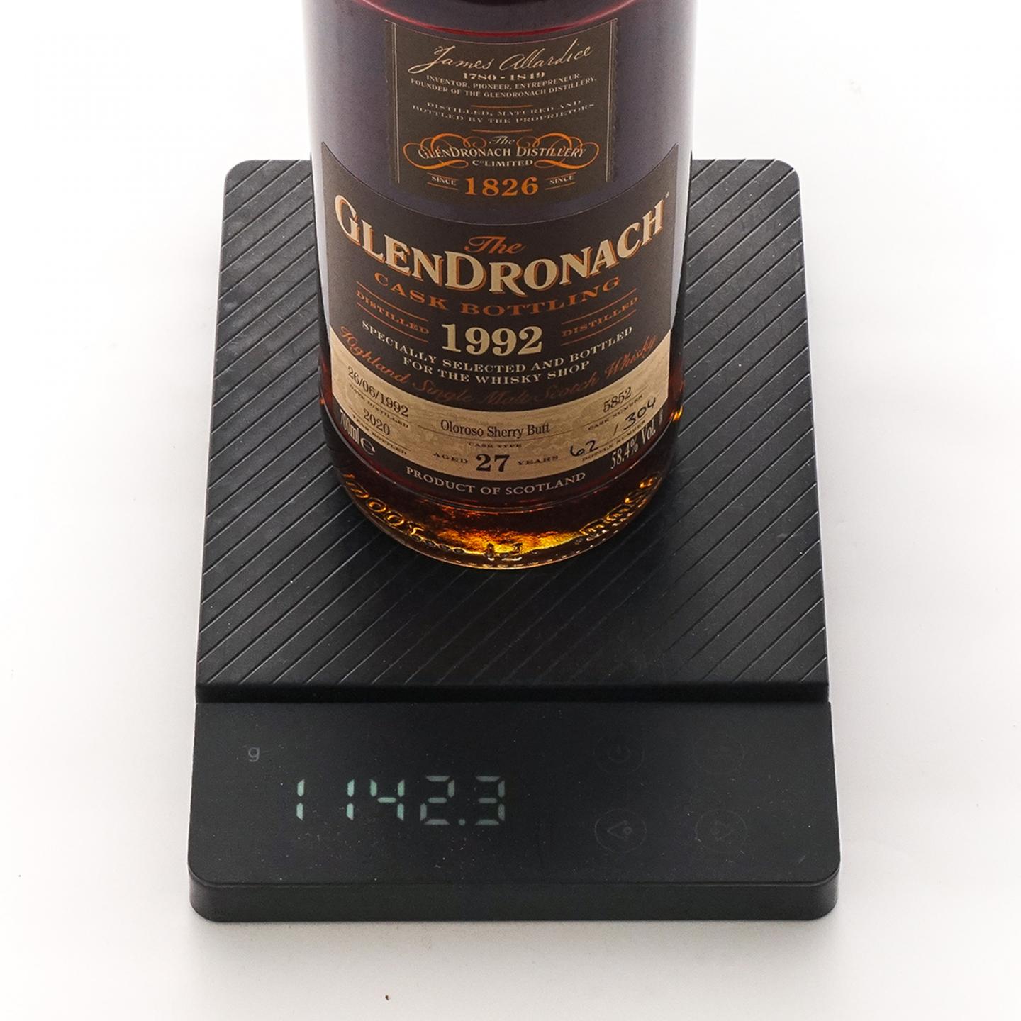 Glendronach 格兰多纳 27年 1992-2020 雪莉桶#5852