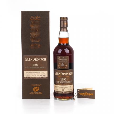 Glendronach 格兰多纳 25年 1990-2015 雪莉桶#1375