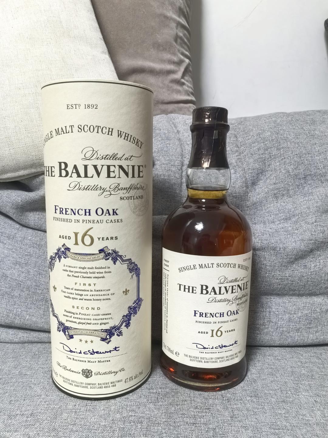 百富16年法国橡木桶