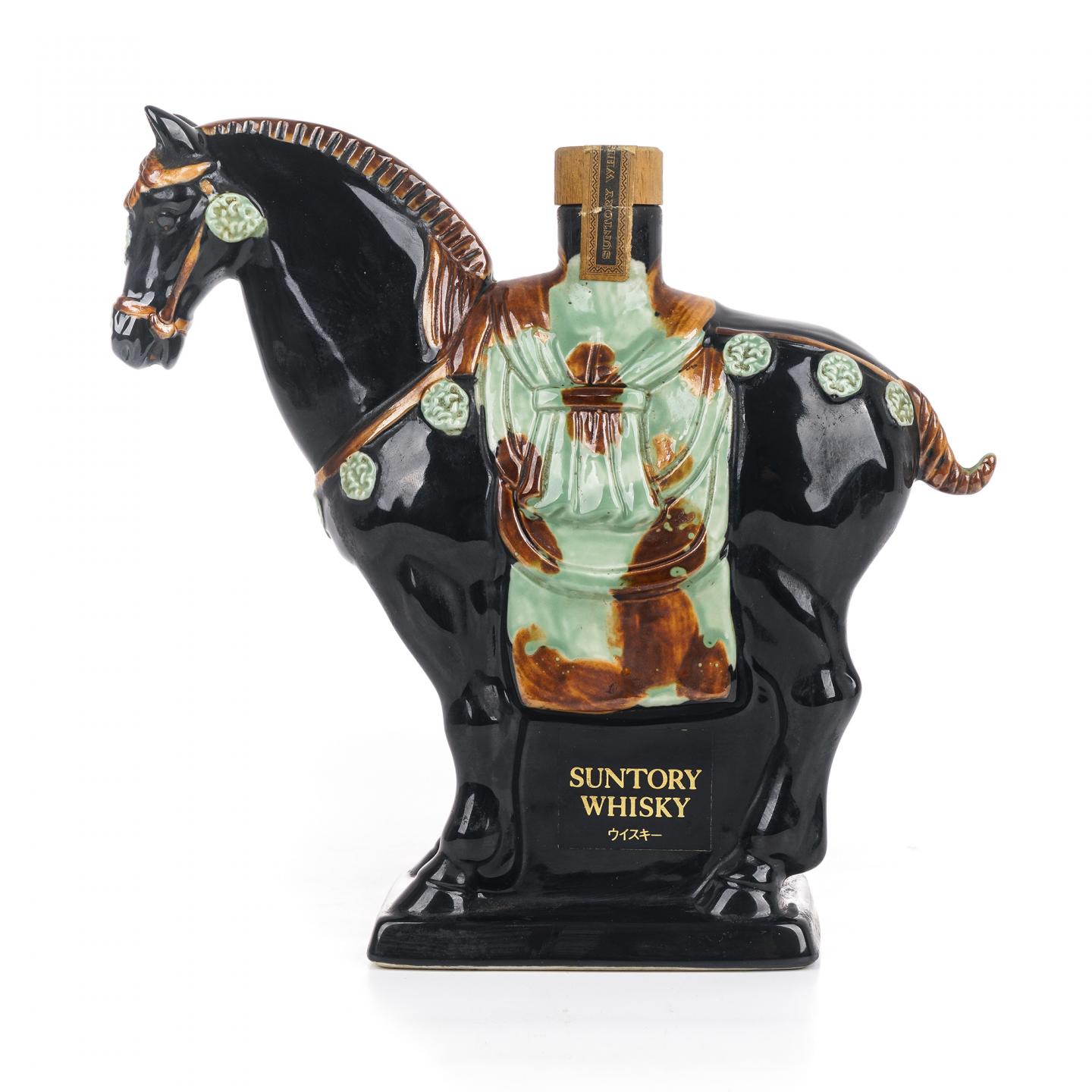 三得利 1990 生肖马纪念瓶 600ml