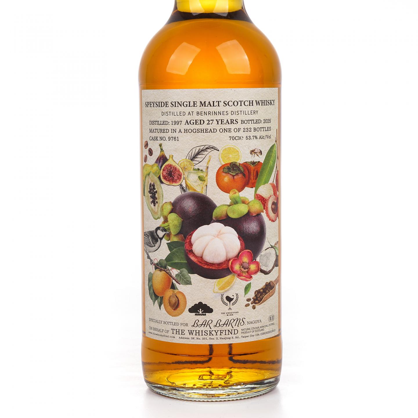 Benrinnes 本利林 27年 1997-2025 TWf